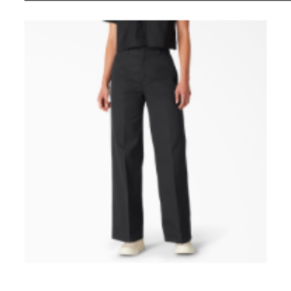 Dickies Black Wide-Leg Pants